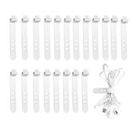Cable de cable reutilizable: soporte de nylon, Zip Binder | de sujetador de alambre multipropósito para equipos de red de configuración de computadora, cinturones de administración flexibles p