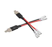 Cable de Cableado del Convertidor, 2 Piezas LED Adaptador de Soporte de Cable de Conector de Cableado de Conversión Única para Bombillas de Faros