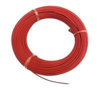 Cable de calefacción, Cable calefactor de fibra de carbono rojo 10m 1K-24K DIY(6k 66 Ohm)