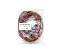 Cable de calefacción de fibra de carbono 12K 33 Ohm/m infrarrojo lejano eléctrico cable de calefacción por suelo radiante con aislamiento de goma de silicona de alta resistencia para bricolaje (10 m)