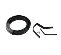 Cable de calefacción de temperatura autorregulable para techos, canalones y tuberías de agua, cable anticongelante de 220 V (5 m)