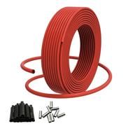 Cable de calefacción por infrarrojos for suelo radiante, 50 m, 100 m, 200 m, 12 K, 33 ohmios/m, bobina de fibra de carbono de 2,0 mm, engrosamiento de línea de calor for suelo radiante.(200M- 1Roll)