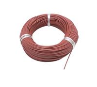 Cable de calefacción por suelo radiante infrarrojo de fibra de carbono de alta eficiencia - Cable calefactor de caucho de silicona de 6 kΩ y 67 ohmios(20m)
