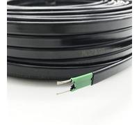 Cable de calentador eléctrico anticongelante for tubería de agua de techo, cable de calefacción de protección contra heladas autorregulador, cable de calentador eléctrico de 12V 24V 110V 220 voltios (