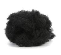 Cable de cambio Afro Bun Puff Moño de Pelo Suave Afro Rizado Pelucas Extensiones Accesorios para el Cabello para Mujeres Negras Niñas Negro