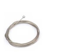 Cable de cambio bicicleta, cable freno 2 m, velocidad acero inoxidable, engranaje fijo, núcleo interior for carretera (cable, 1 unidad)(Shifter Cable 10 Pcs)