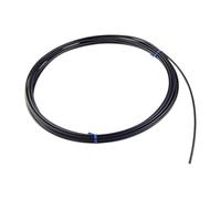 Cable de cambio de 4 mm en negro de 7,62 m de estilo Shimano con topes.