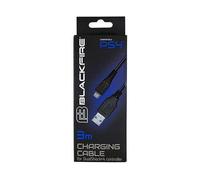 Blackfire Cable de Carga USB a MicroUSB 3m para PS4