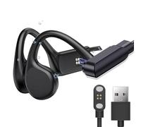 Cable de Carga Compatible con Auriculares de Conducción Ósea Relxhome X7S / X7S-2 - Cargador y Estación de Carga para Relxhome X7S / X7S-2 (Negro)