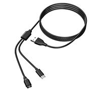 Cable de carga compatible con Garmin Sports Watch USB-C teléfono celular/reloj deportivo 2 en 1 cargador