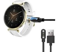Cable de Carga Compatible con Hama Smartwatch 7000 1.32", Cable Cargador, estación de Carga para Hama 7000 SmartWatch 1,32 Pulgadas (Negro)