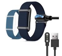 Cable de Carga Compatible con KSIX Vitalis Go Reloj Inteligente, Estación de Cargador para KSIX Smartwatch (Negro)