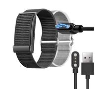 Cable de Carga Compatible con Nilox ONAIR Reloj Inteligente, Estación de Cargador para Nilox Smartwatch (Negro)