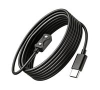 Cable de carga compatible con Polar Street X, USB-C a magnético, 1,0 m