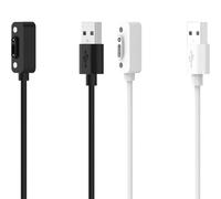 Cable de Carga Compatible con TCL MOVETIME MT48 - 4G-Smartwatch, Cable Cargador, estación de Carga para TCL MOVETIME MT48 Smartwatch (Blanco+Negro)