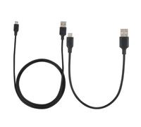 Cable de carga con conector micro USB, universal y compatible, para auriculares Bose SoundLink Beats Studio, conector plateado.