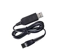 Cable De Carga De 15 V For Afeitadora Eléctrica - Adaptador De Corriente HQ8505, Compatible Con Philips Series 3000, 5000, 6000, 7000, 9000 Y MG5950, MG7750, 3100, 5100 Y 7100(USB Plug)