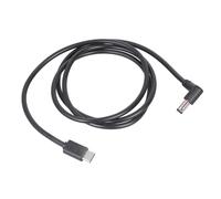 Cable de carga de 90 ángulos, cable de alimentación, 5,5 x 2,1 mm, impresora de dispositivos de streaming, 3 A, carga rápida, cable de alimentación opcional de voltaje múltiple