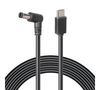 Cable de carga de 90 ángulos, cable de alimentación, 5,5 x 2,1 mm, impresora de dispositivos de streaming, 3 A, carga rápida, cable de alimentación opcional de voltaje múltiple