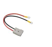 Cable de carga de batería de 50 A, 8 AWG, conector de lengüeta M8, impermeable, para panel solar, equipo de distribución de energía EV, uso industrial