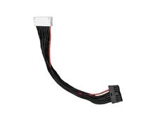 Cable de carga de batería de equilibrio macho y hembra, conectores de silicona flexible, cable de silicona de 23 cm