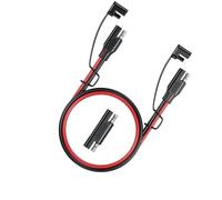 Cable de carga de batería que desconecta rápidamente el cable de extensión de 16 AWG, arnés de conexión rápida, cable de extensión duradero con tapa impermeable