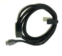 Cable de carga de datos USB C a USB Compatible con Razer Viper V2 Pro/DeathAdder V3 Pro/Basilisk V3 Pro Ratón inalámbrico para juegos (negro)