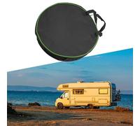 Cable de carga de tela Oxford 1680D para funda de transporte para caravana, caravana, caravana y cables de conexión de electricidad (40 x 13 cm, naranja)