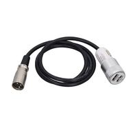 Cable de Carga del Controlador del Joystick para Silla de Ruedas Eléctrica BC04 2PD60W 12 a 24V Cable de Carga del Joystick para Silla de Ruedas Accesorio de Línea de Carga Rápida