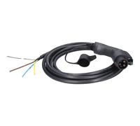 Cable de carga efuturo recto, extremo abierto a tipo 1, con conexión de Wallbox, 1 fase