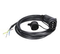 Cable de carga efuturo recto, extremo abierto a tipo 2, con conexión de Wallbox, 1 fase