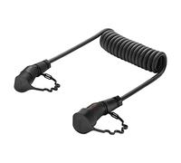 Cable de Carga en Espiral para Coches eléctricos T2-T2 3P 32 amperios, Longitud 4 Metros
