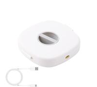 Cable de carga enrollable, portátil y retráctil, para cable de carga con soporte para teléfono móvil, para adolescentes, adultos, viajeros, salón, dormitorio, habitación de estudiantes, viajeros