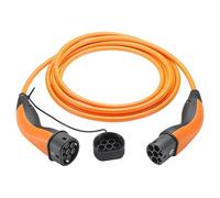 Lapp Mobility Cable Carga Coche Eléctrico Tipo 2, 22kW, 32A, Trifásico, Modo 3 - Cable de Carga Vehículo Eléctrico, Cargador EV, Portátil Cable Recarga Coche Eléctrico, Made in Germany -10m Naranja