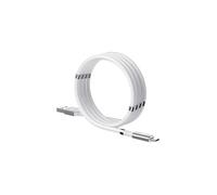 Cable de carga magnética, Super Organizado Carga Magnética Nano Data Cable compatible con Teléfono 11/XS/XS Max/XR/X/8/8 Plus/7/7 Plus/6s/6s Plus/6/6 Plus/SE/5s/5c/5/Pad/Pod (USB a Tipo C)