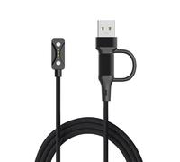 Cable de carga magnético de 1 m, compatible con reloj Polar Pacer, Vantage | Cargador magnético para Polar Loop, Pacer, Ignite 3, Grit X2 Pro, Pacer/Pro e Ignite 3, conector USB-C, casa/oficina/coche