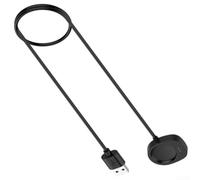 Cable de carga magnético para Amazfit Active3 para Premium, carga rápida para Ion para Huami para T-rex Ultra2 Smartwatch compatible (negro)