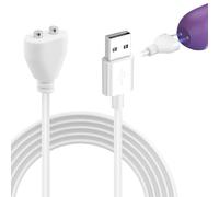 Cable de Carga Magnético USB DC de 2,6 Pies, Cargador Satisfy-er Cable Magnético, Cargador para Satisfyer para Masajeadores de Limpieza y Más, Magnetisches USB-DC-Ladekabel (6 MM/0,24 Pulgadas)