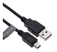 Cable de carga mini USB para sincronización de datos compatible con reproductores MP4 Philips GoGear, Cam, Muse, Opus, RaGa, Spark, Vibe, Philips SA4VBE04KN/12 Vibe, Bush MP3 Player, Kubik Evo, Edge II, Roca 1.5 pies