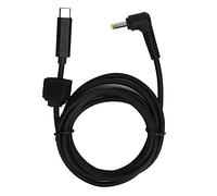 Cable De Carga para Computadora PortáTil, USB C A 4.0 mm Adaptador de Cable PD A CC, Tipo C Macho A Ángulo Recto de 4.0 X 1.7 Mm, Fuente de AlimentacióN para PC Portátil 3 A 65 W