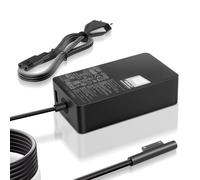 Cable de Carga para Surface Laptop de 65 W para Microsoft Surface Pro 11/10/9/Pro 8/7/6/5/4/3, Surface Laptop 6/5/4/3/2, Surface Go, Surface Book 3/2, Puerto USB, Carga rápida, Conector magnético