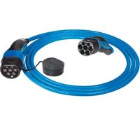 Cable de Carga para Vehículos Eléctricos Tipo 2 / 22kW / 32A / 4m (Azul/Negro) - MENNEKES