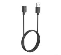 Cable de carga para Xiaomi Smart Band 10 Quick Power TPE Compatible con Band 9 8 7 6 Anti Desconexión 100CM (Negro 60CM)