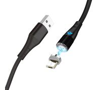 Phoenix Technologies - Cable magnético Micro USB - Carga rápida 3A y datos - 1 m