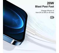 Cable de carga rápida de 20 W para dispositivos Apple, protocolo Power Delivery 3.0, USB-C a Lightning, cable de 1,5 m, compatibilidad universal con
