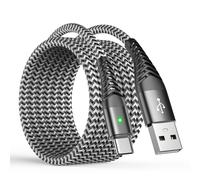 Cable de carga rápida tipo C, compatible con for Samsung, Huawei, Oppo, OnePlus, para la serie iPhone 15/16/17 - Cable trenzado duradero para carga de smartphone y sincronización de