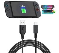 Cable de carga rápida tipo C de 3 m para Nintendo Switch 2/Lite/OLED, cable de carga largo para PS5/PS5 PRO DualSense Controller/Xbox Series X S/Samsung Phone y otros dispositivos USB C (negro)