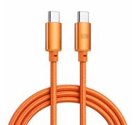 Cable de carga rápida USB-C de 60 W, USB C a USB C, cable de carga rápida para Xiaomi 17 17 15 15T 15C 14 14T 14 C 13 13T 13c 12T A3 A4 A5 Redmi Note Pro + Ultra Poco nailon trenzado rápido 1 m