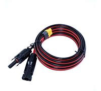 Cable de carga solar de 4 mm2 a XT60, 3,6 m, 12 AWG para Ecoflow Delta Pro River Mini Bluetti EB55 Powerstation Solar Generator con panel solar
