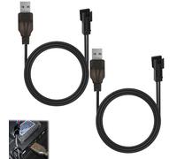 Cable De Carga USB 3,7 V HSP con Enchufe SM-2P - Cargador USB para Baterías NI-MH, Ideal para Drones RC, Vehículos Y Otros Modelos Cargador para Pila De Coche Teledirigido Battery Charging Cable